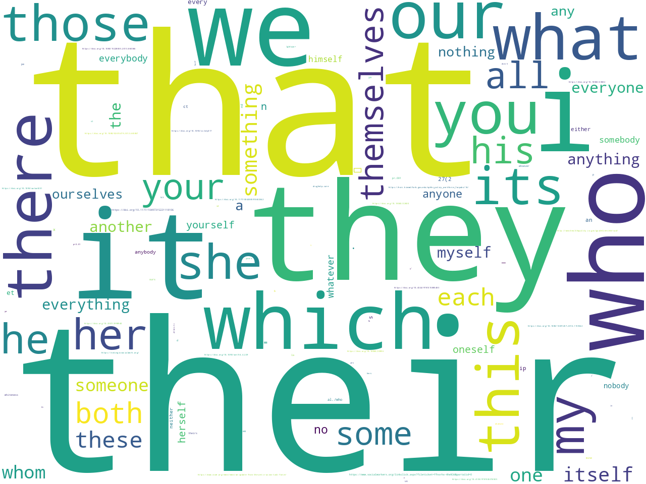 pos-pronoun