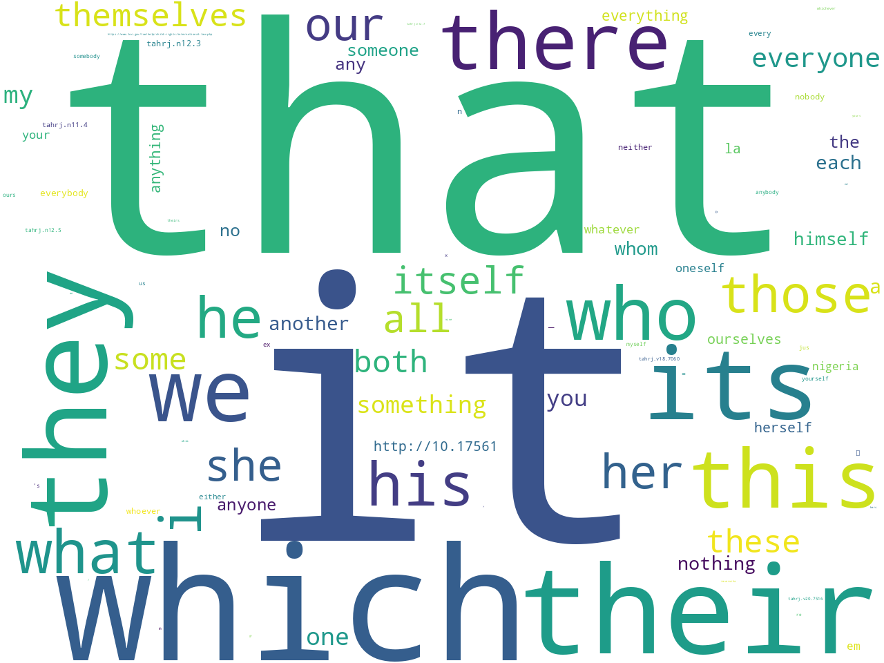 pos-pronoun