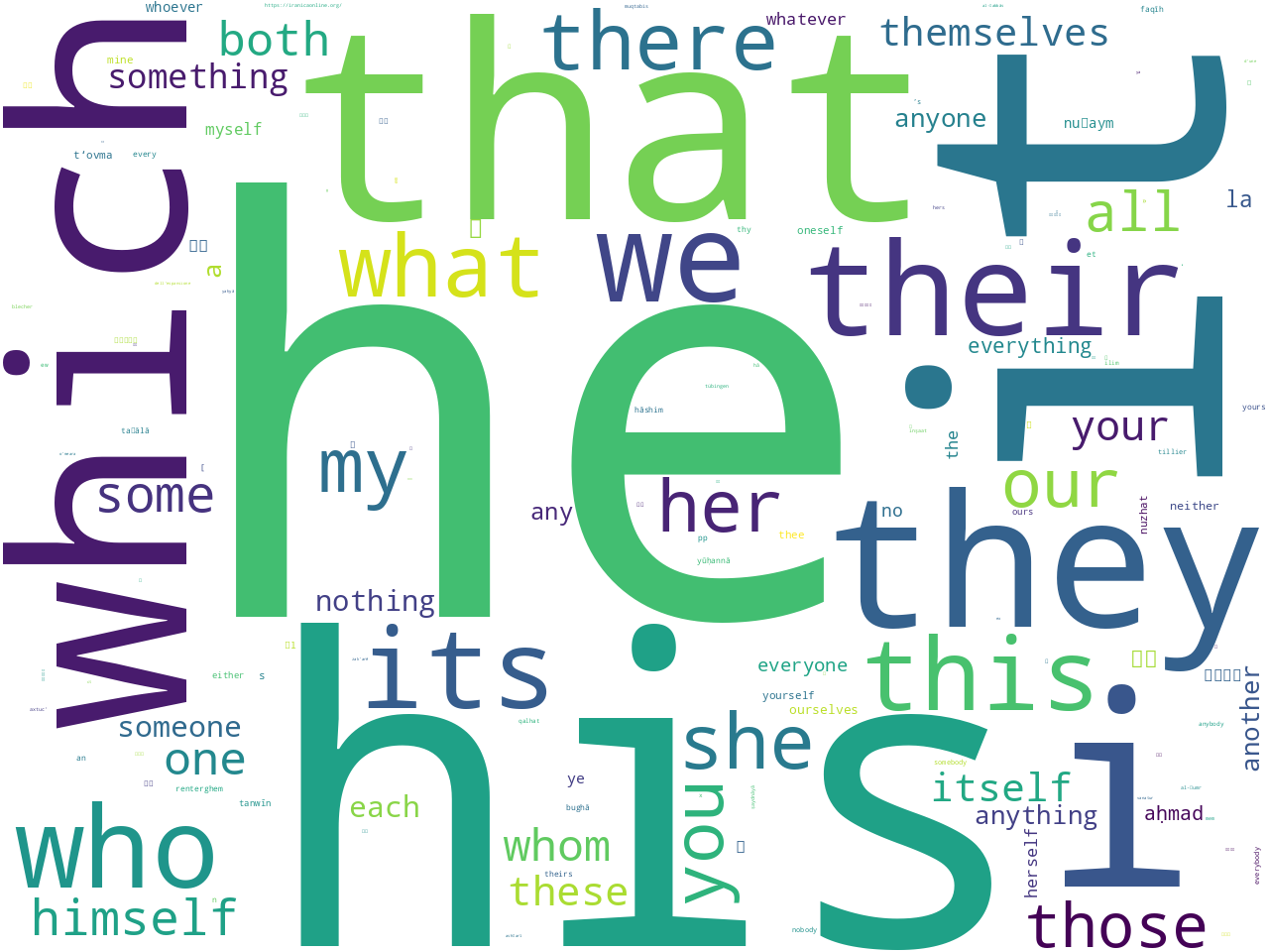 pos-pronoun