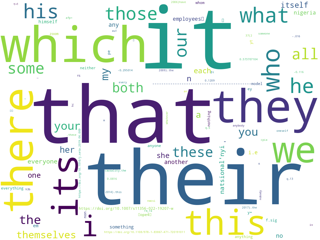 pos-pronoun