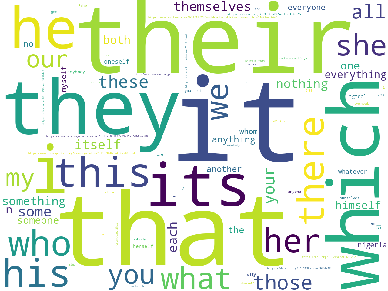 pos-pronoun