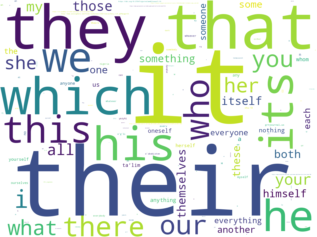 pos-pronoun
