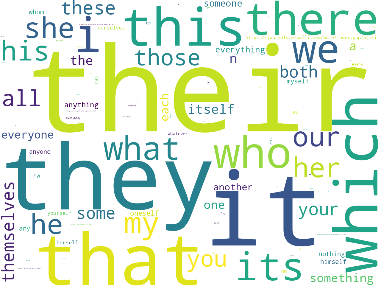 pos-pronoun