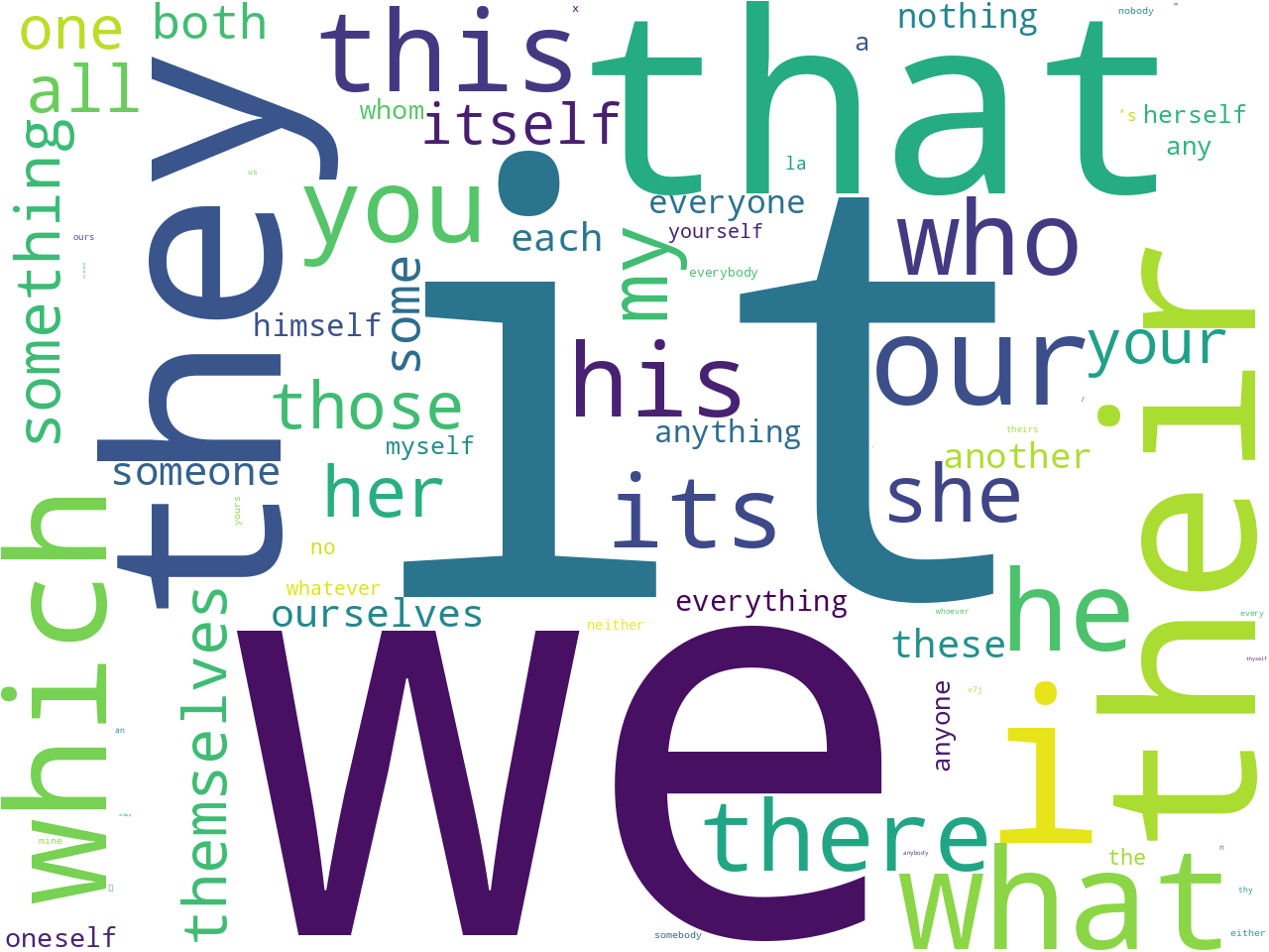 pos-pronoun