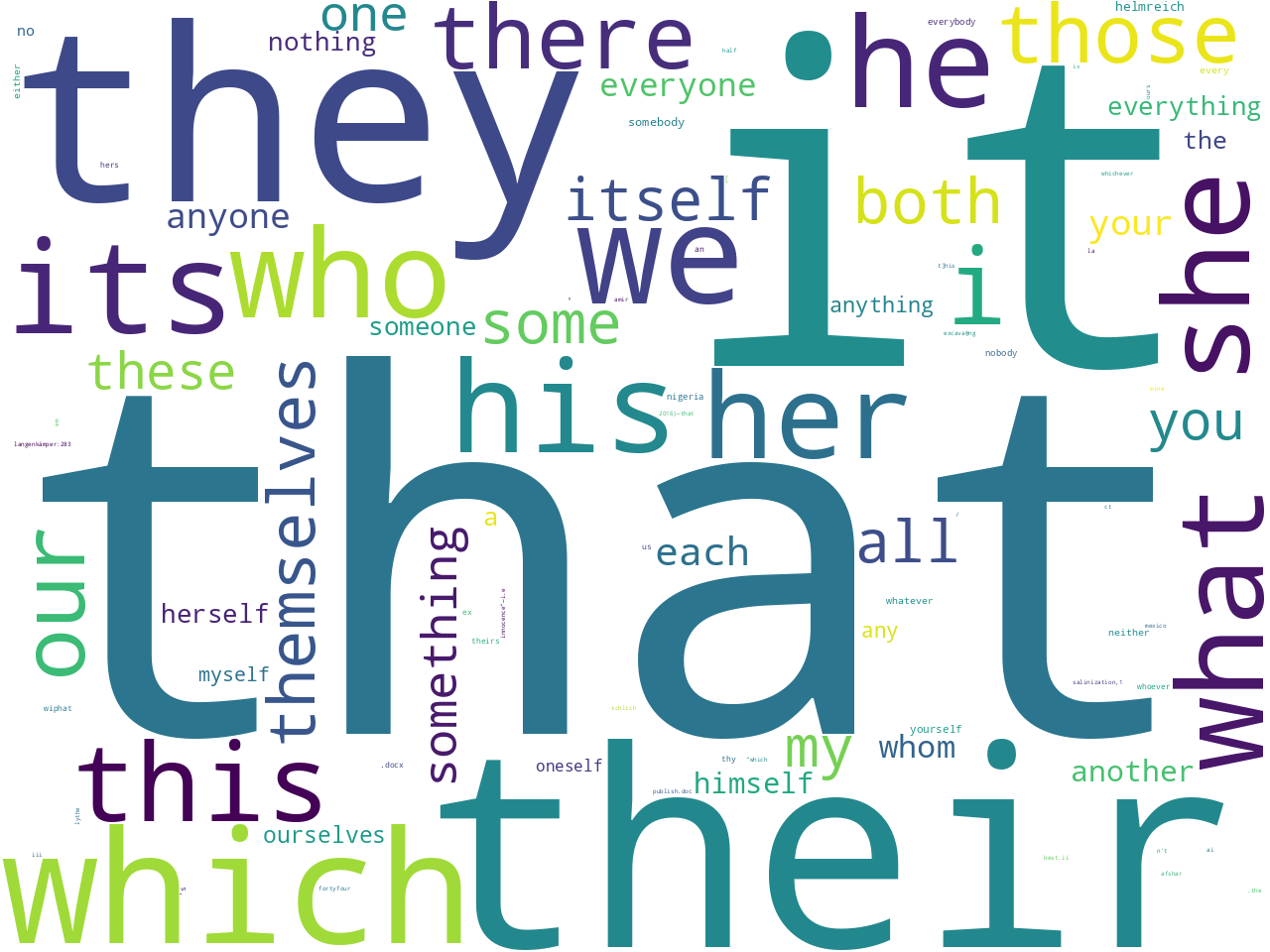 pos-pronoun