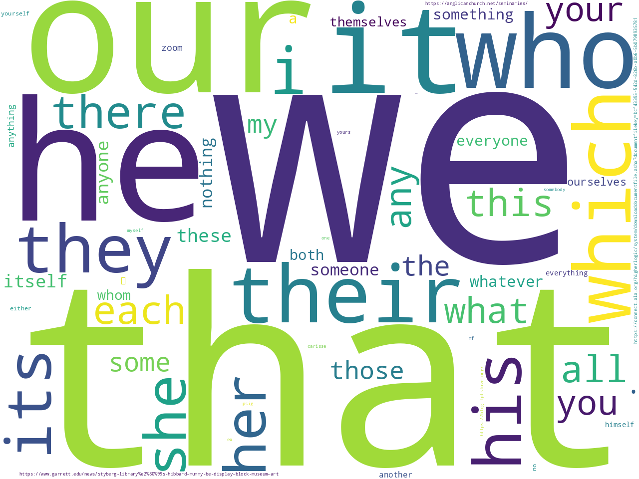 pos-pronoun