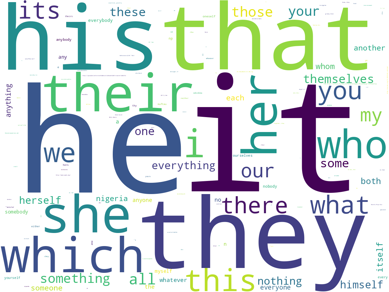 pos-pronoun