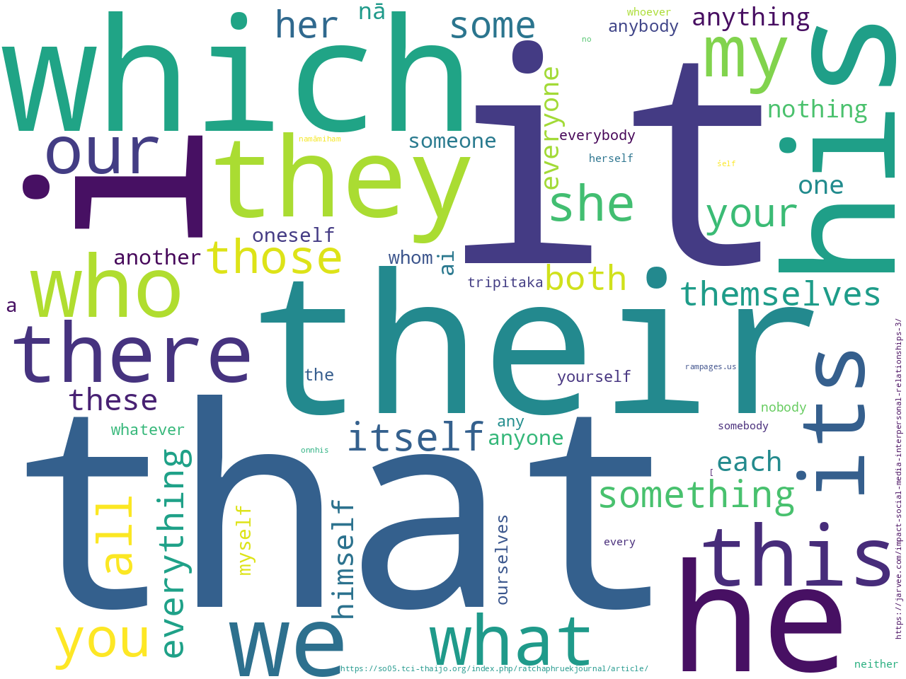pos-pronoun