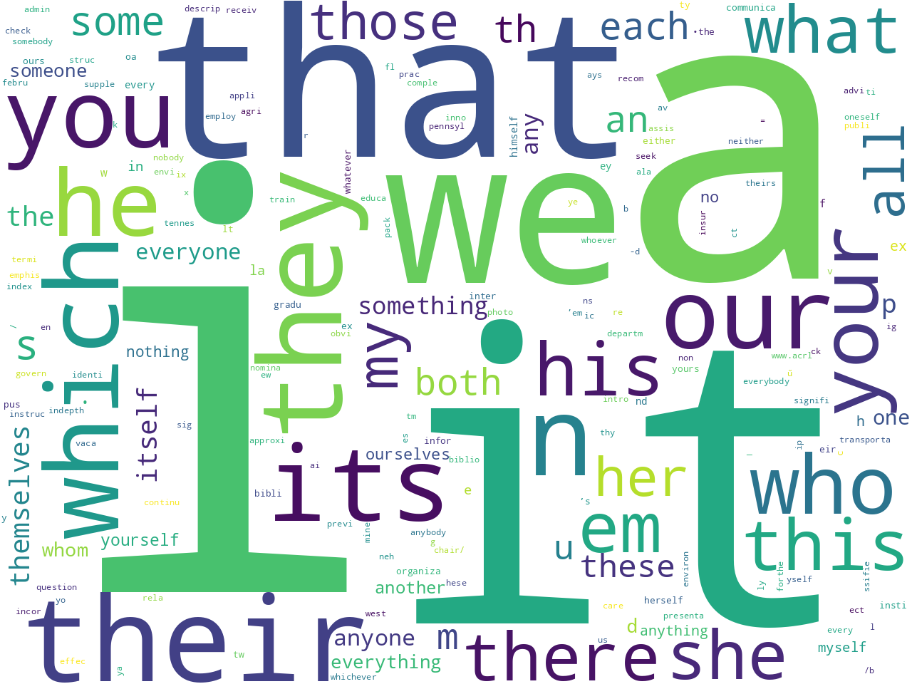 pos-pronoun