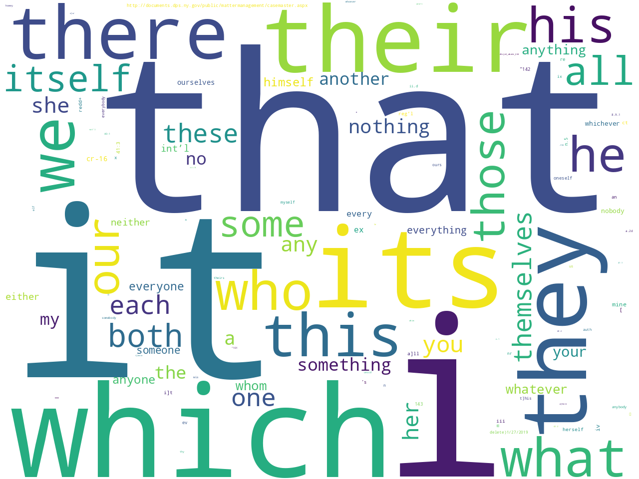pos-pronoun