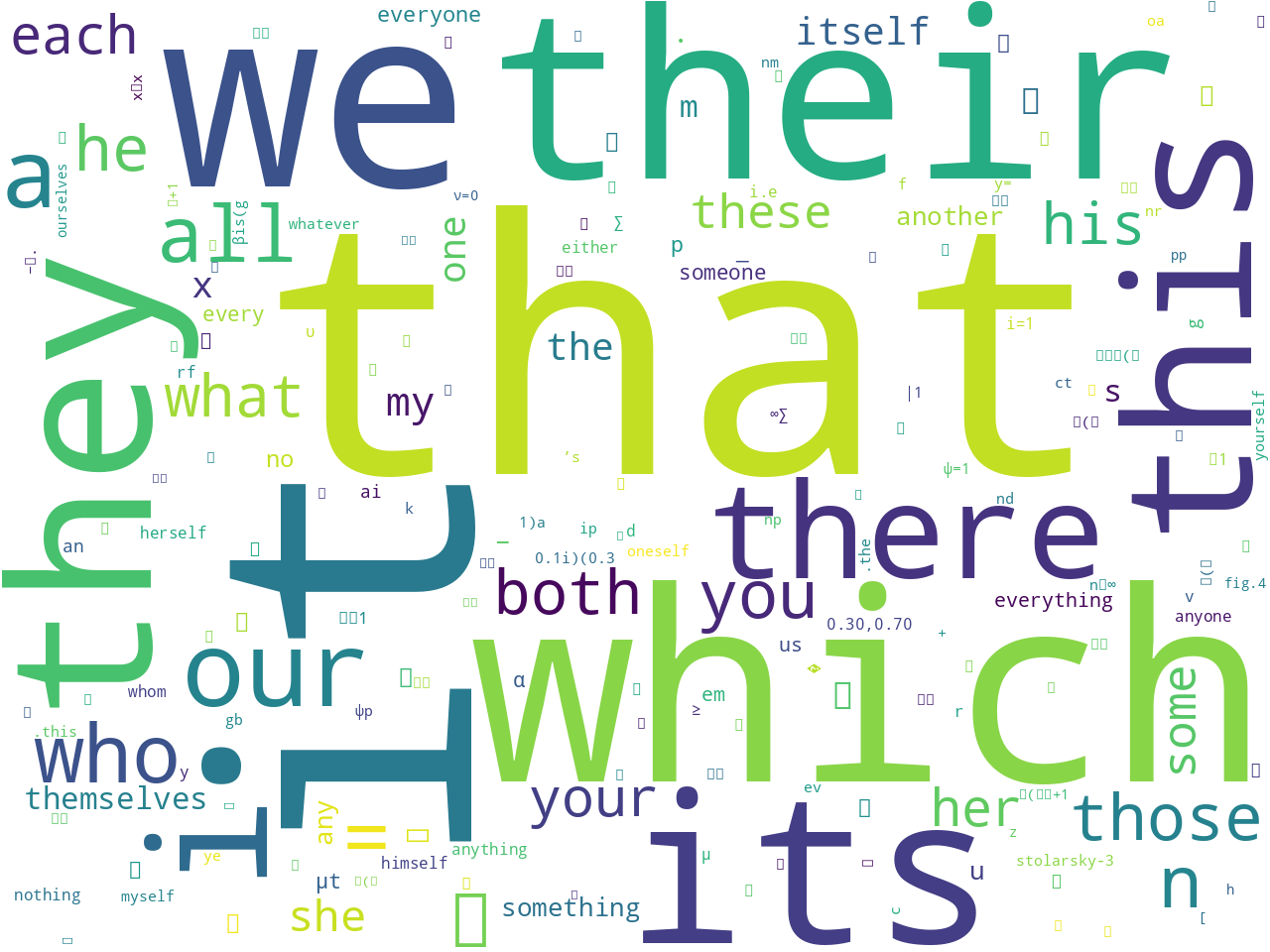pos-pronoun