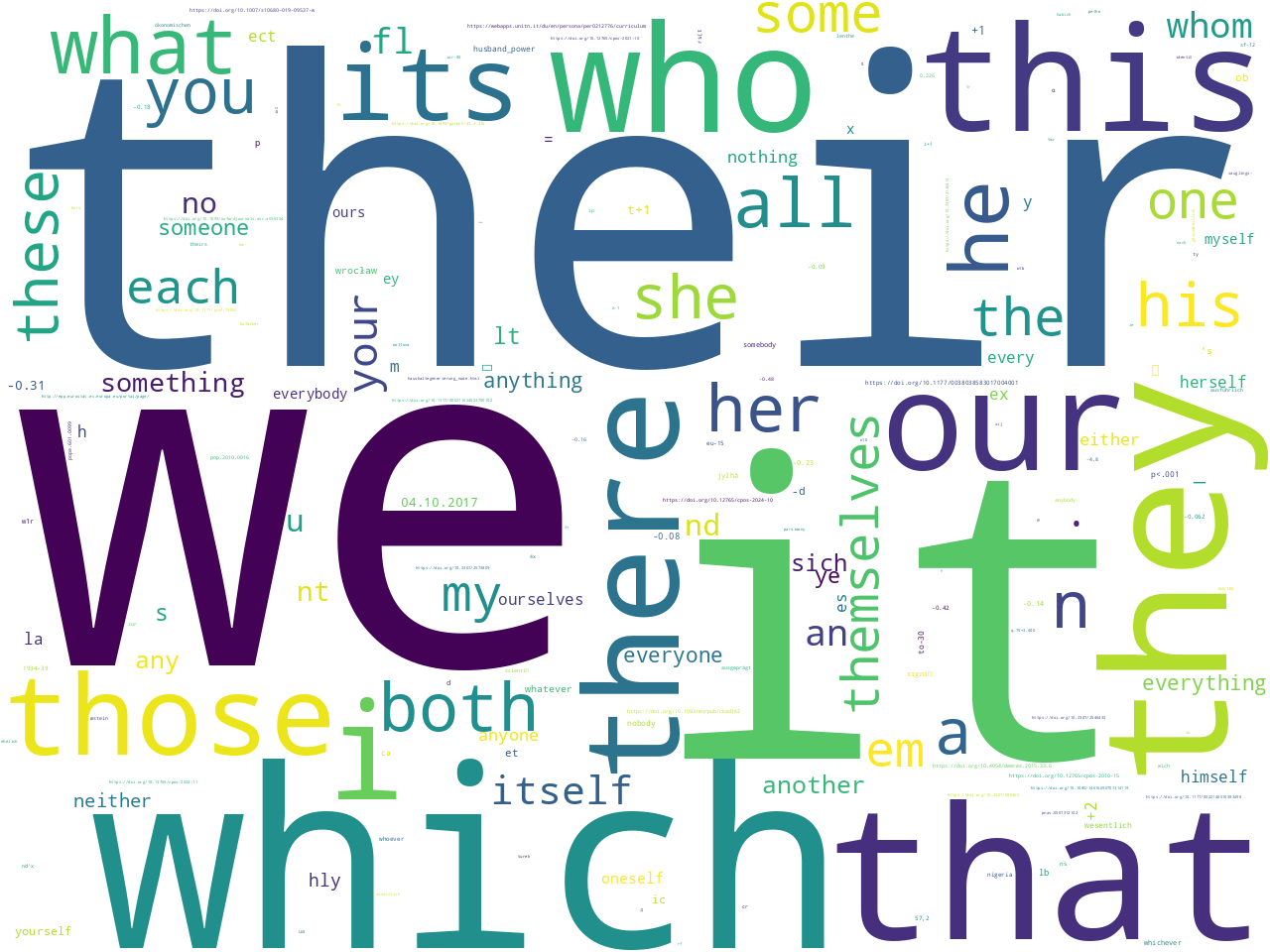 pos-pronoun