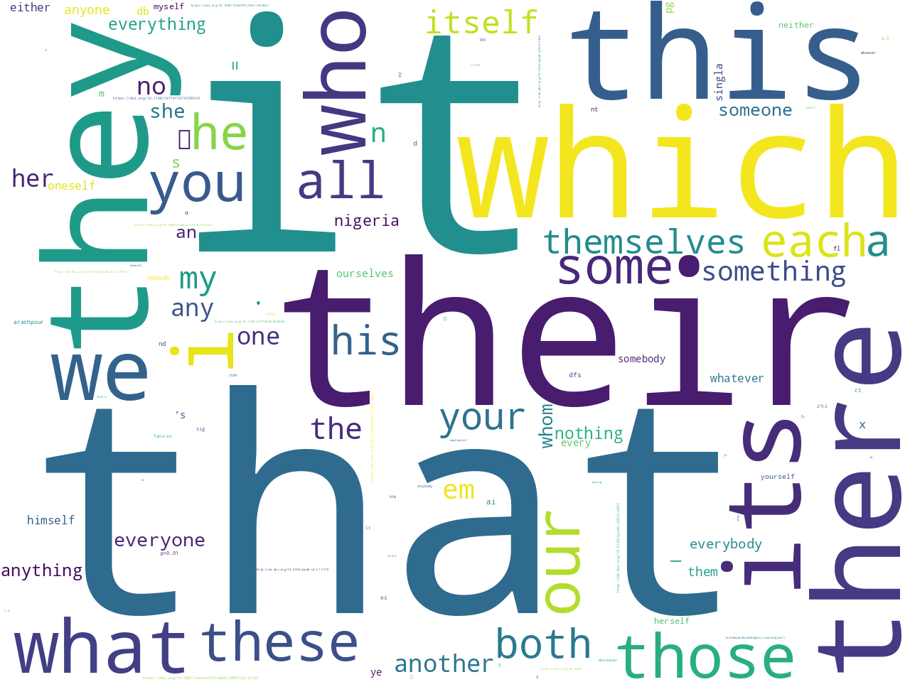 pos-pronoun