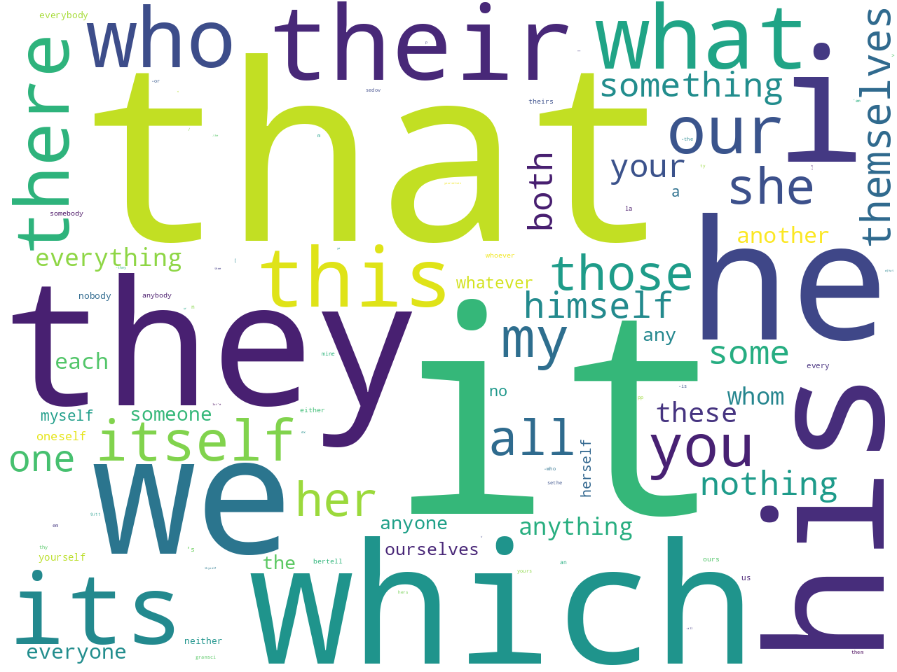 pos-pronoun