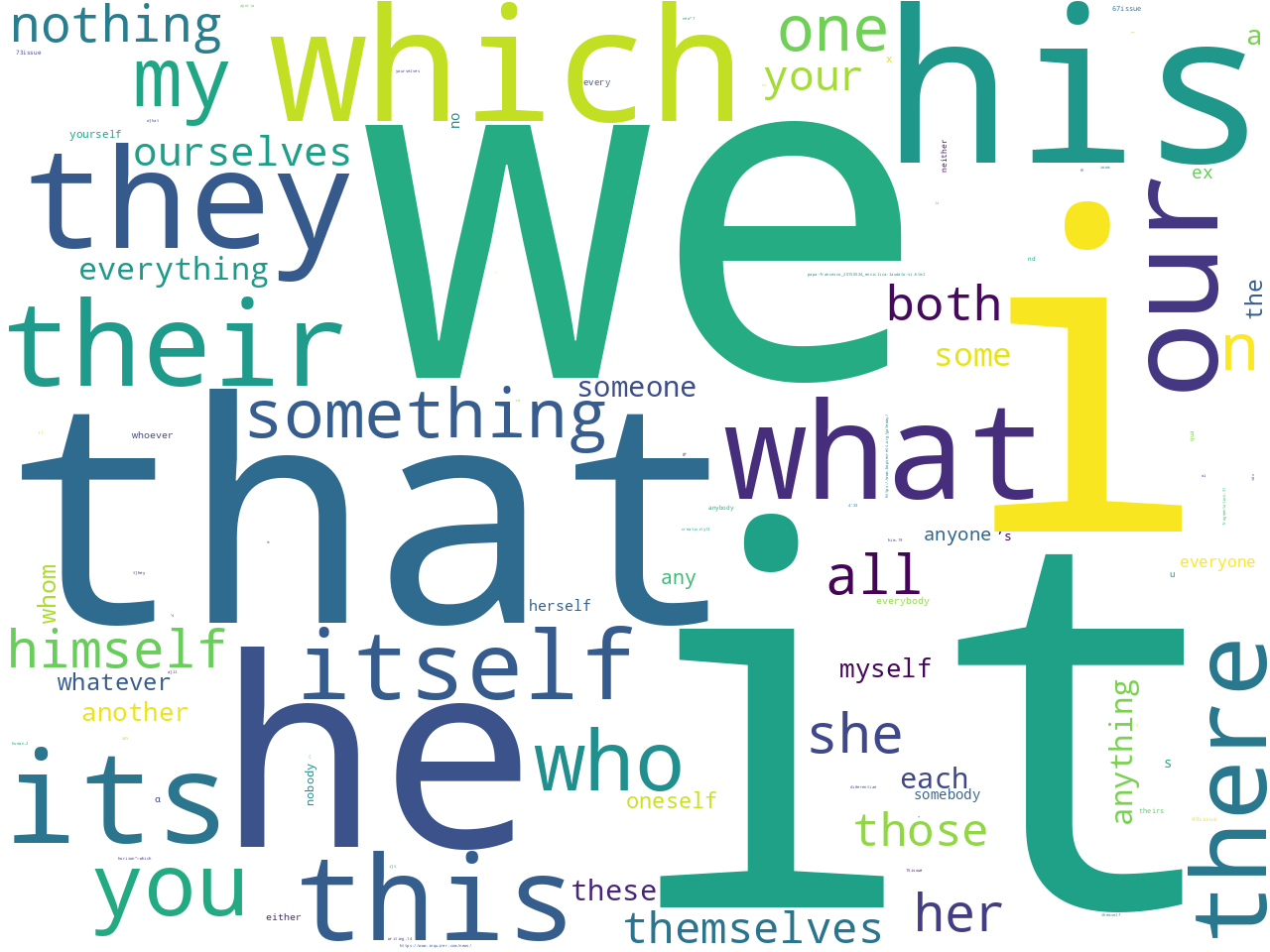 pos-pronoun
