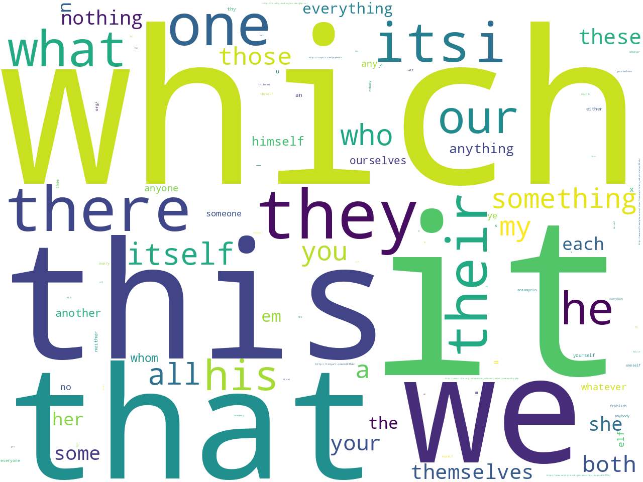 pos-pronoun