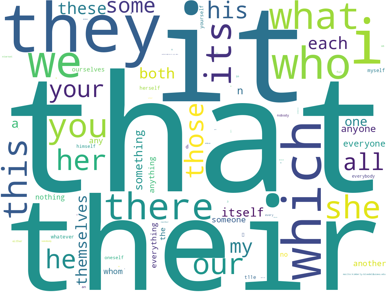 pos-pronoun
