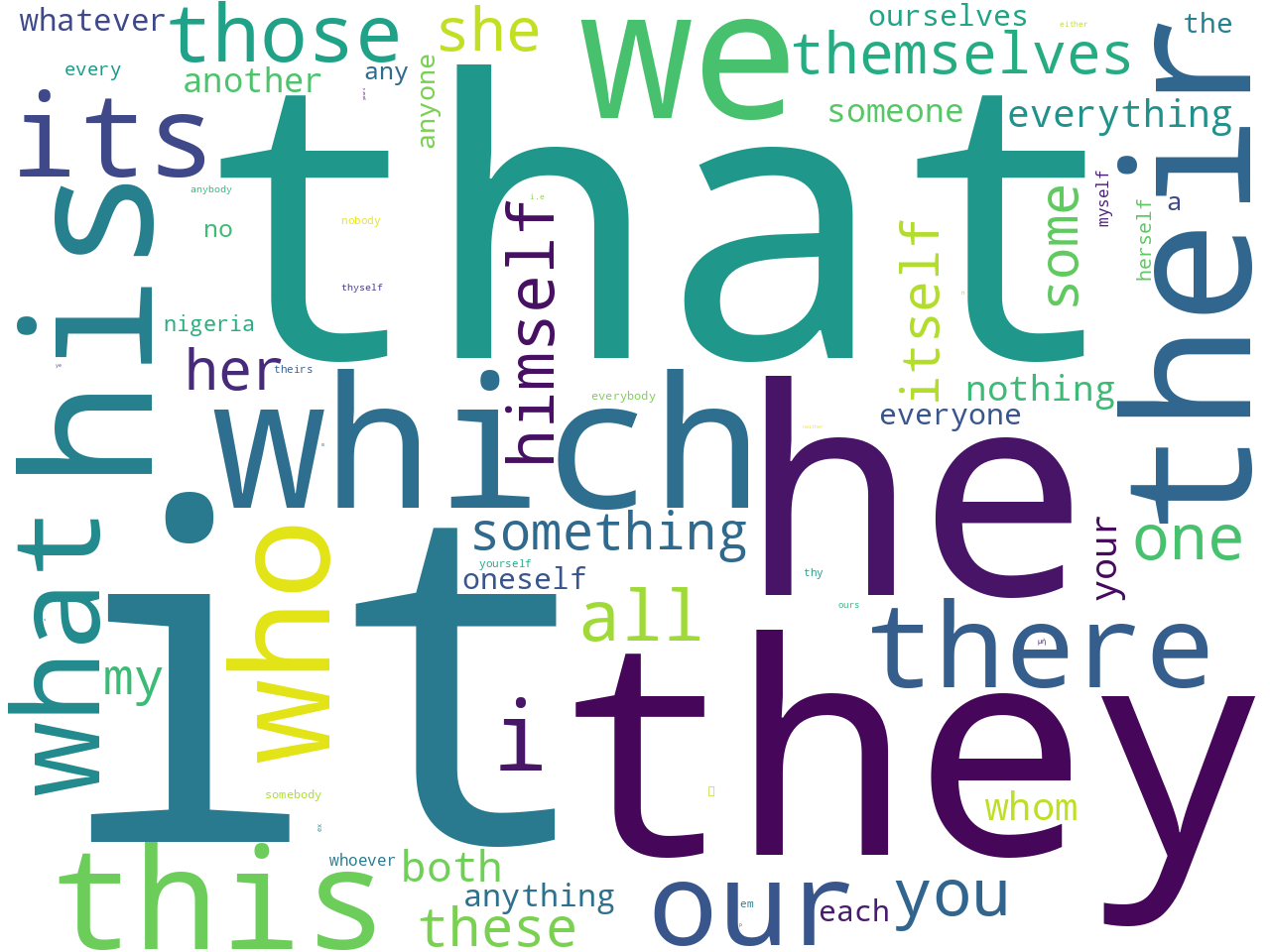 pos-pronoun