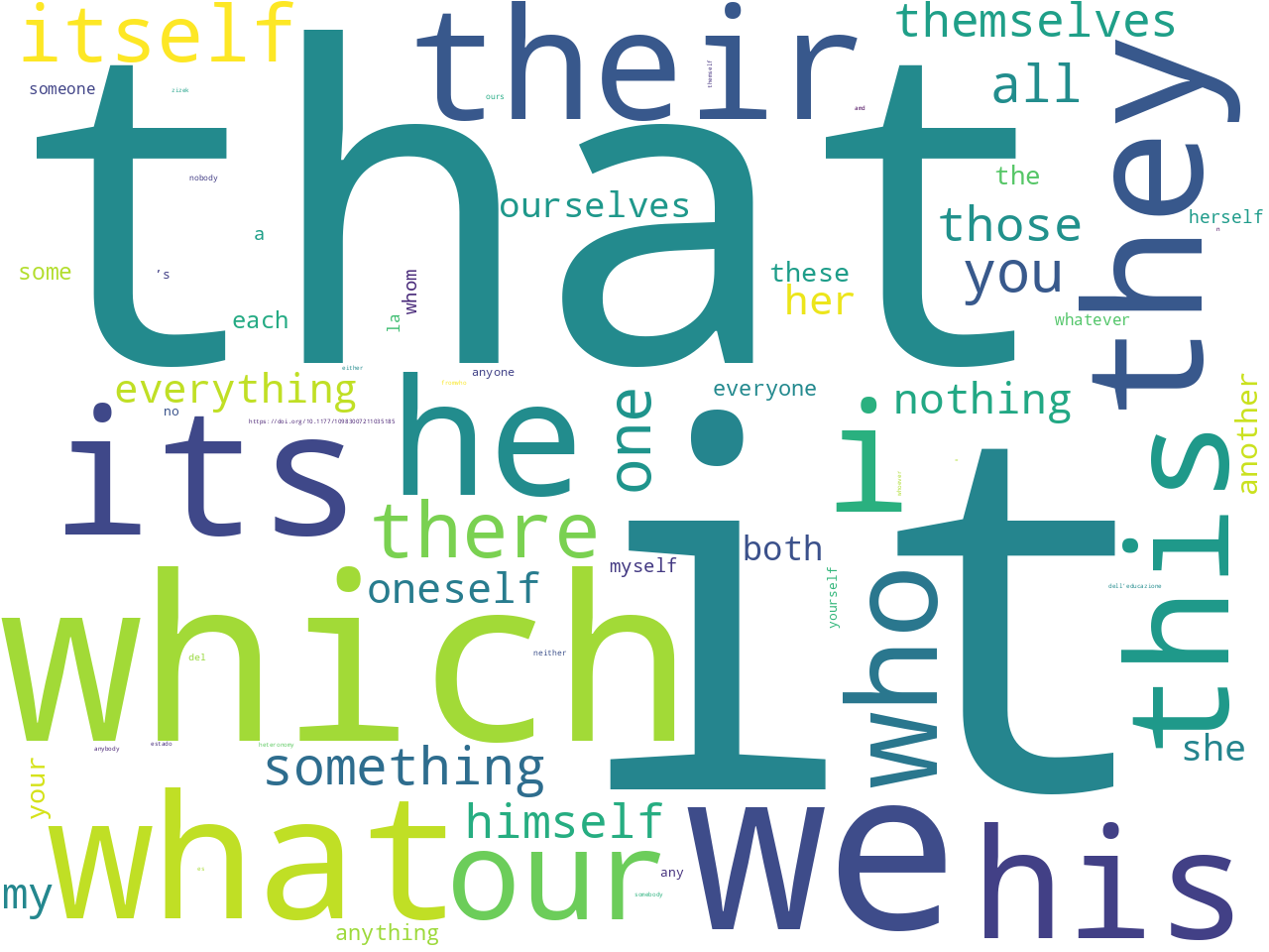 pos-pronoun