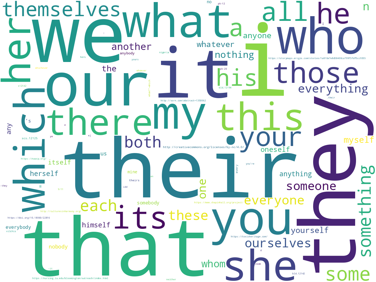 pos-pronoun