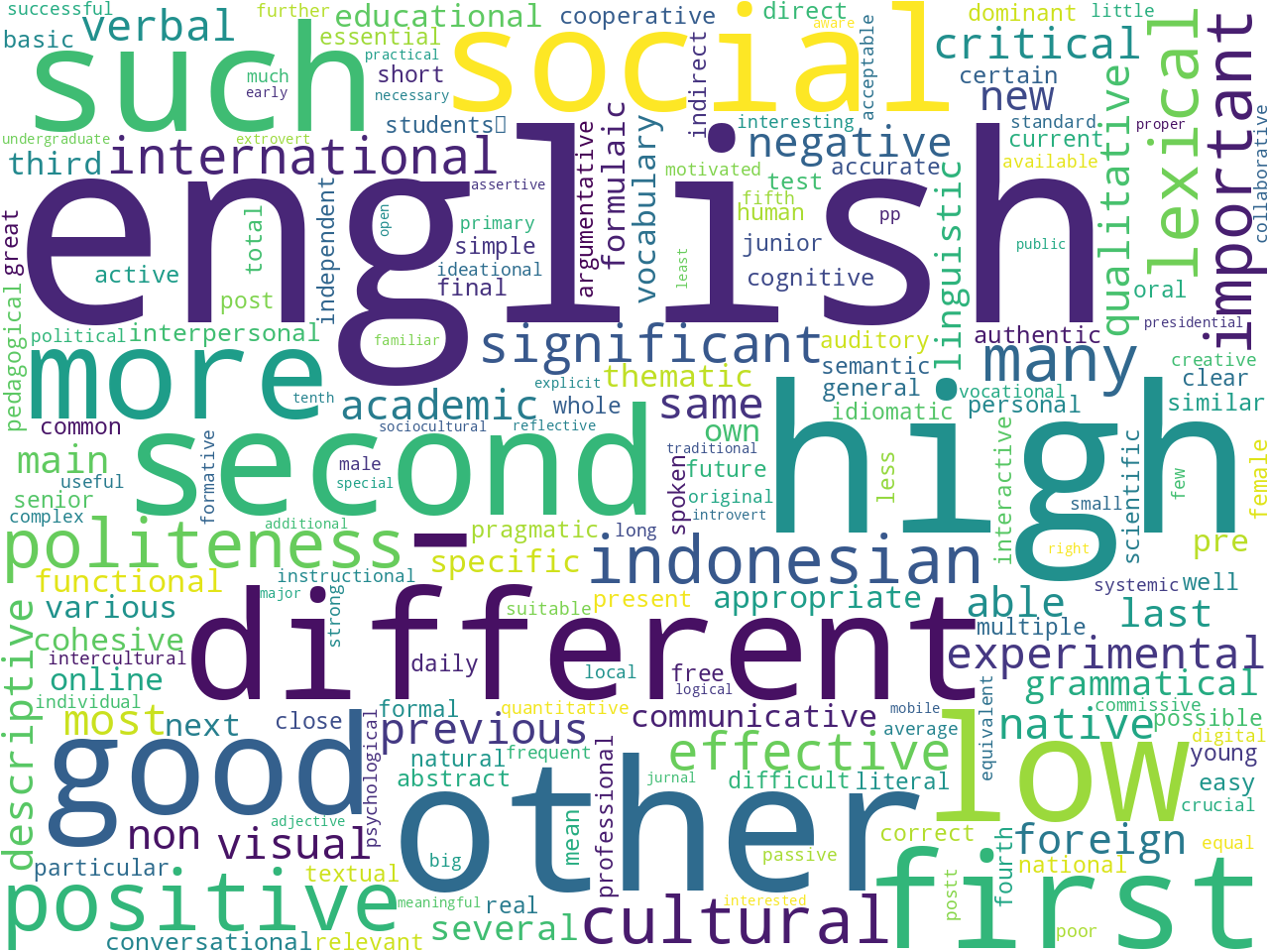 pos-adjective