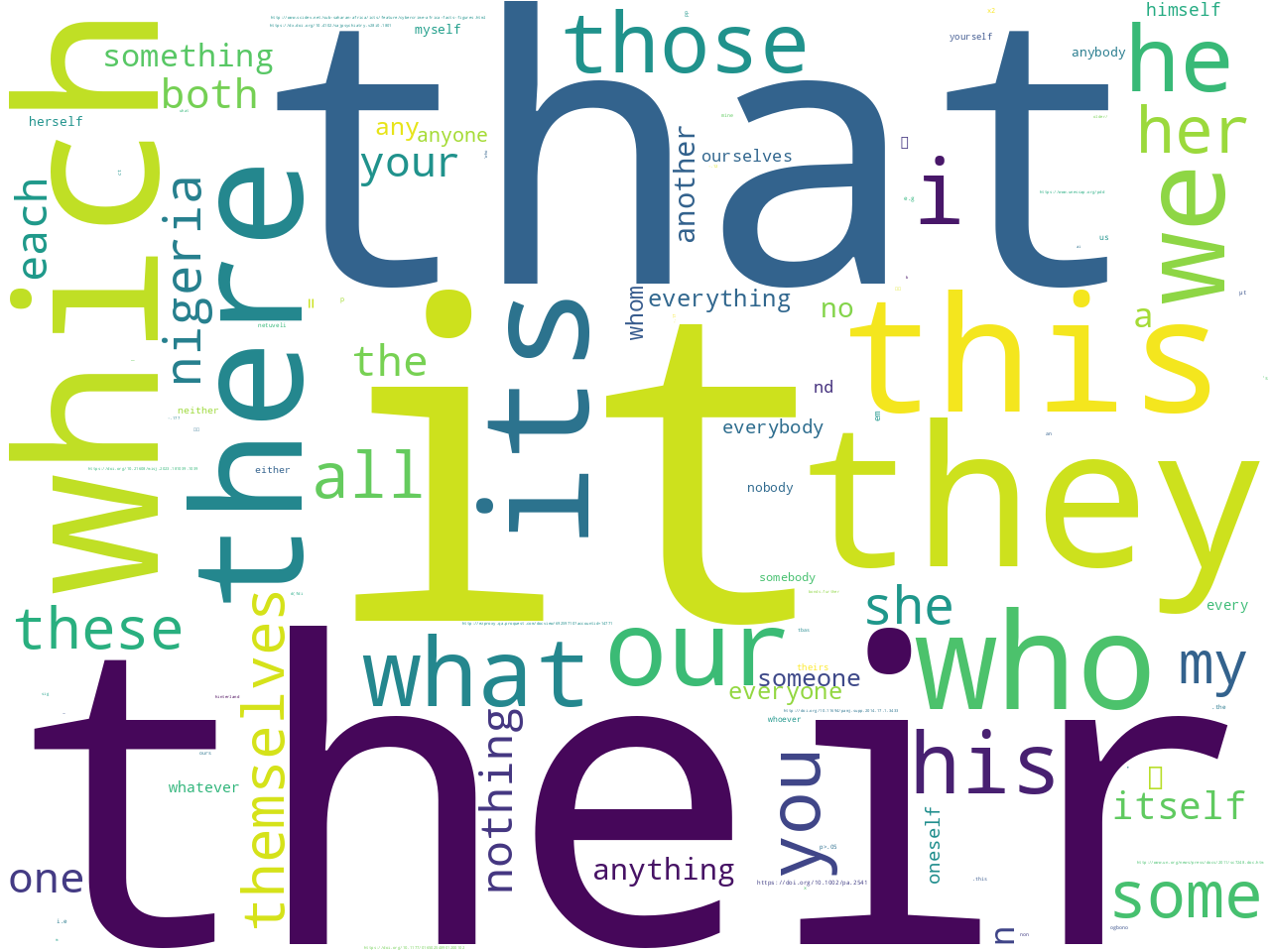 pos-pronoun