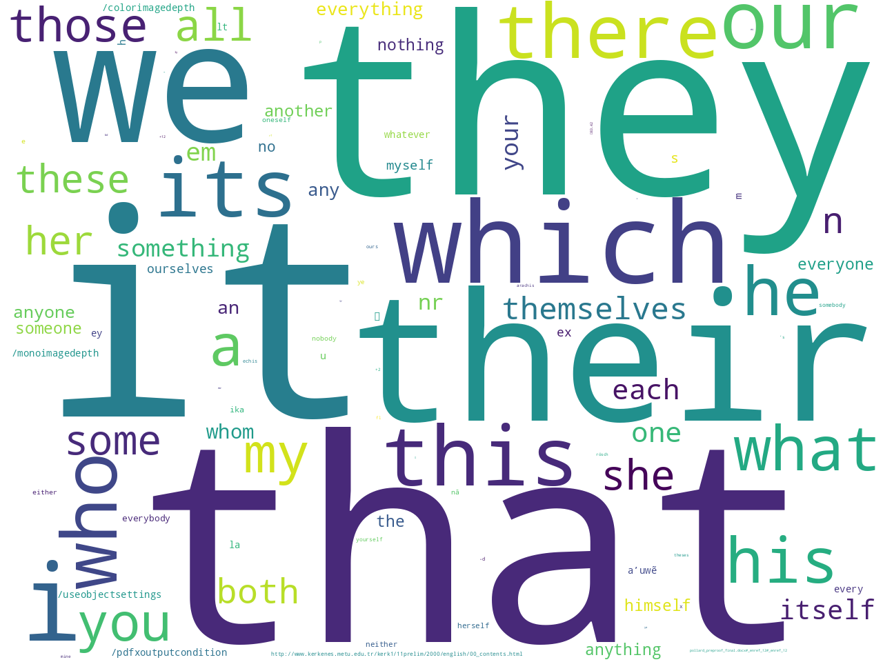 pos-pronoun