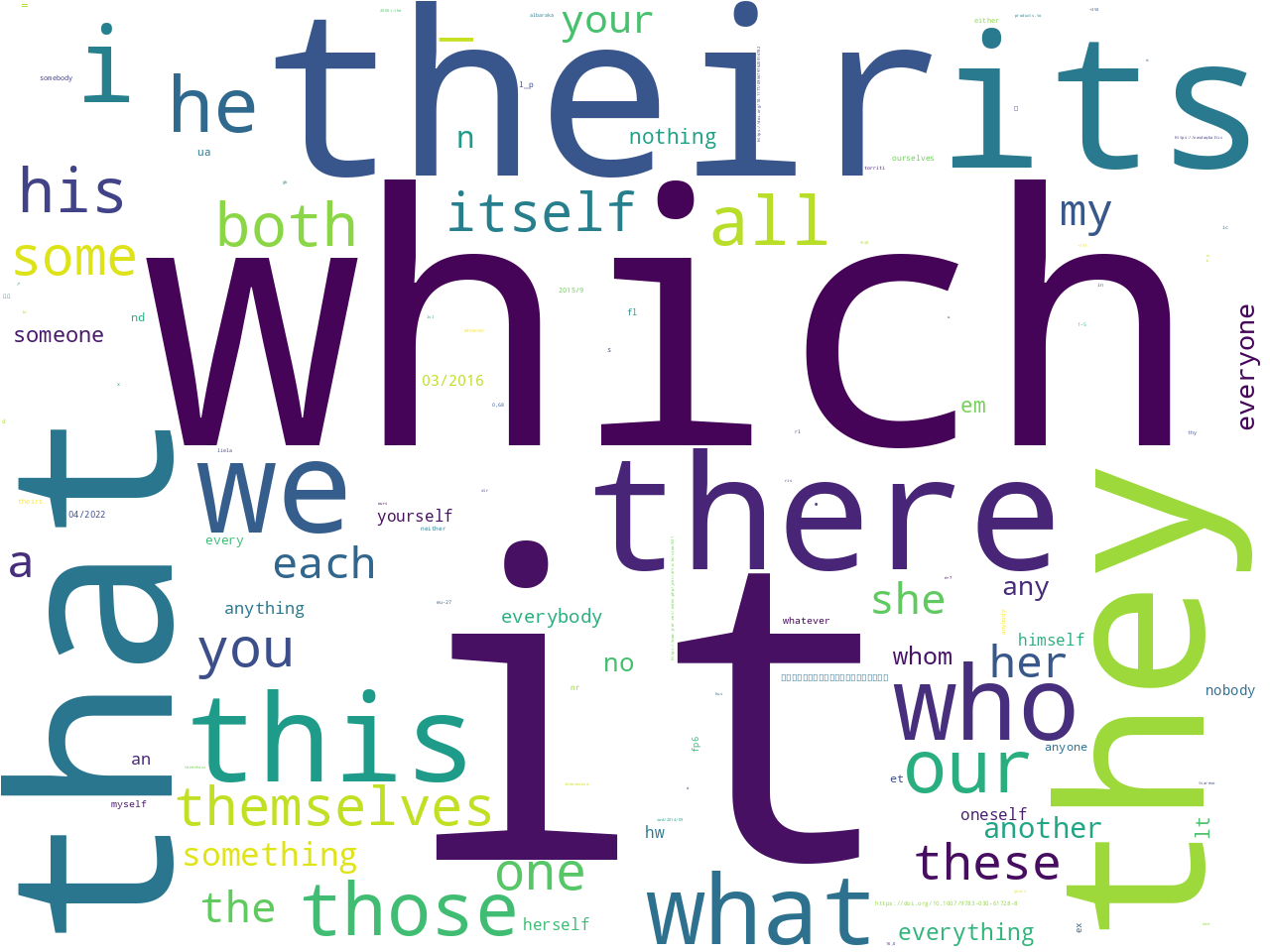 pos-pronoun