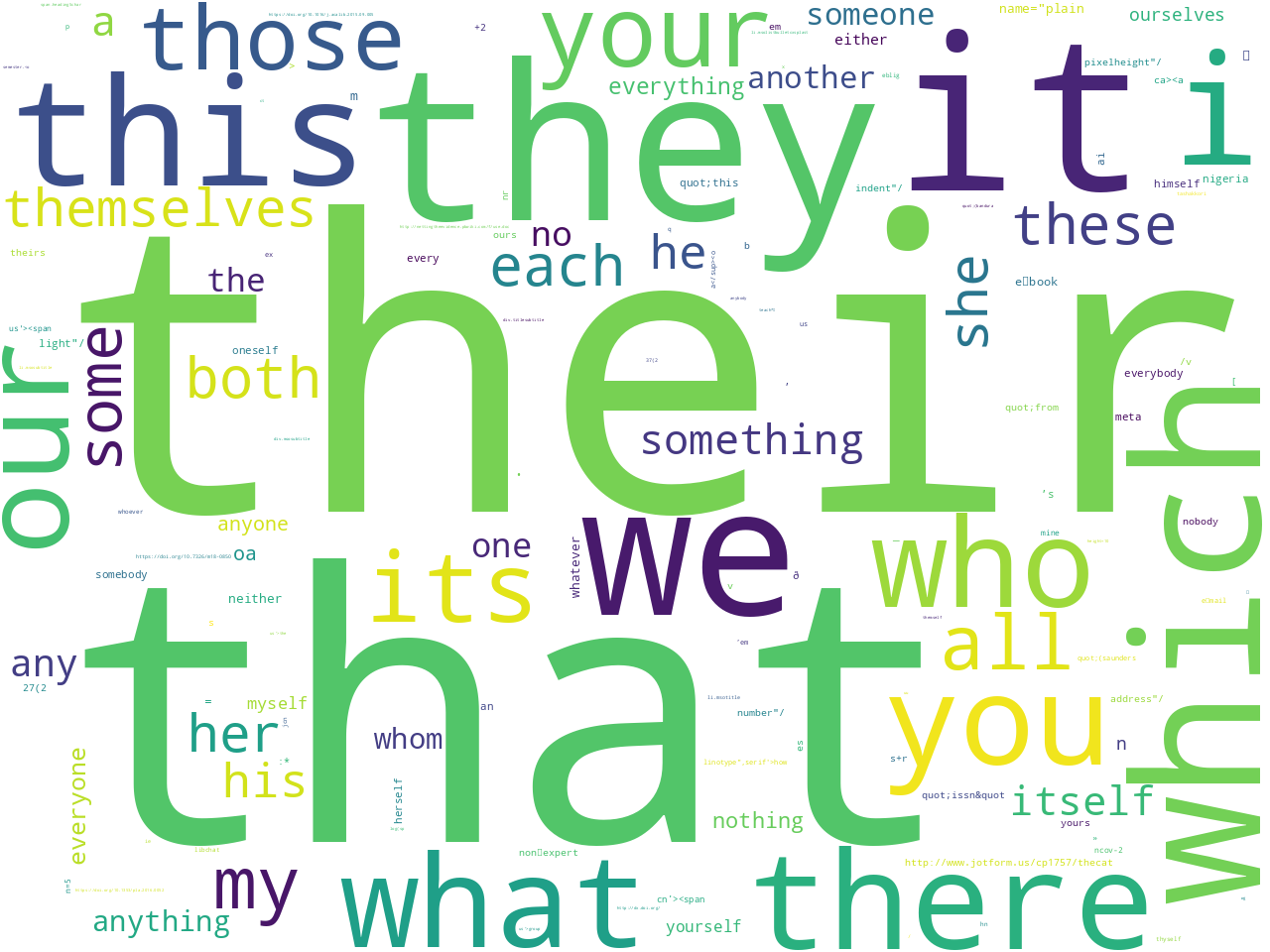 pos-pronoun