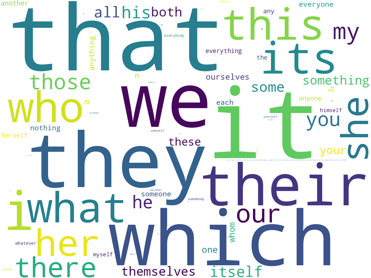 pos-pronoun