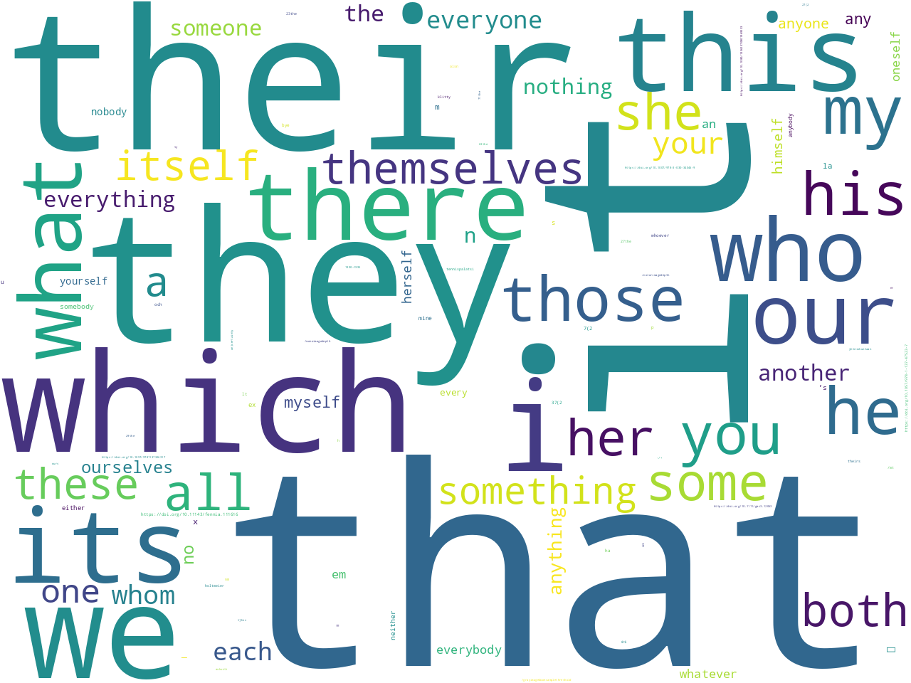 pos-pronoun