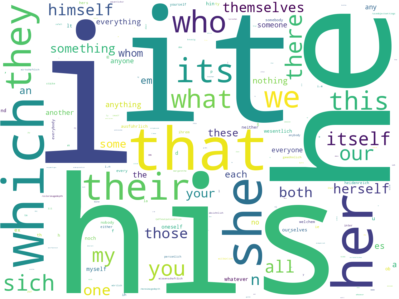 pos-pronoun