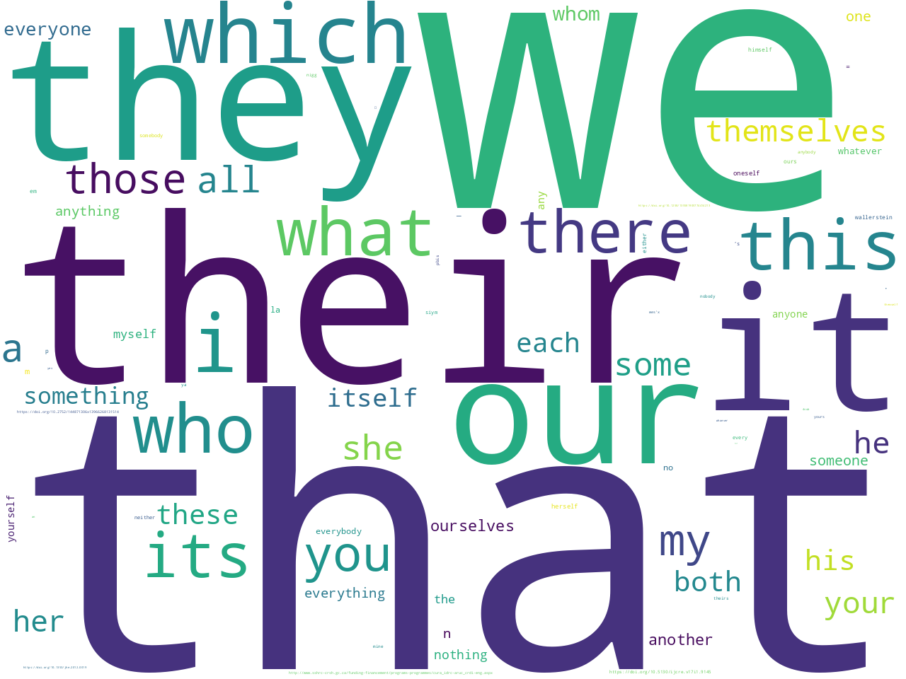 pos-pronoun
