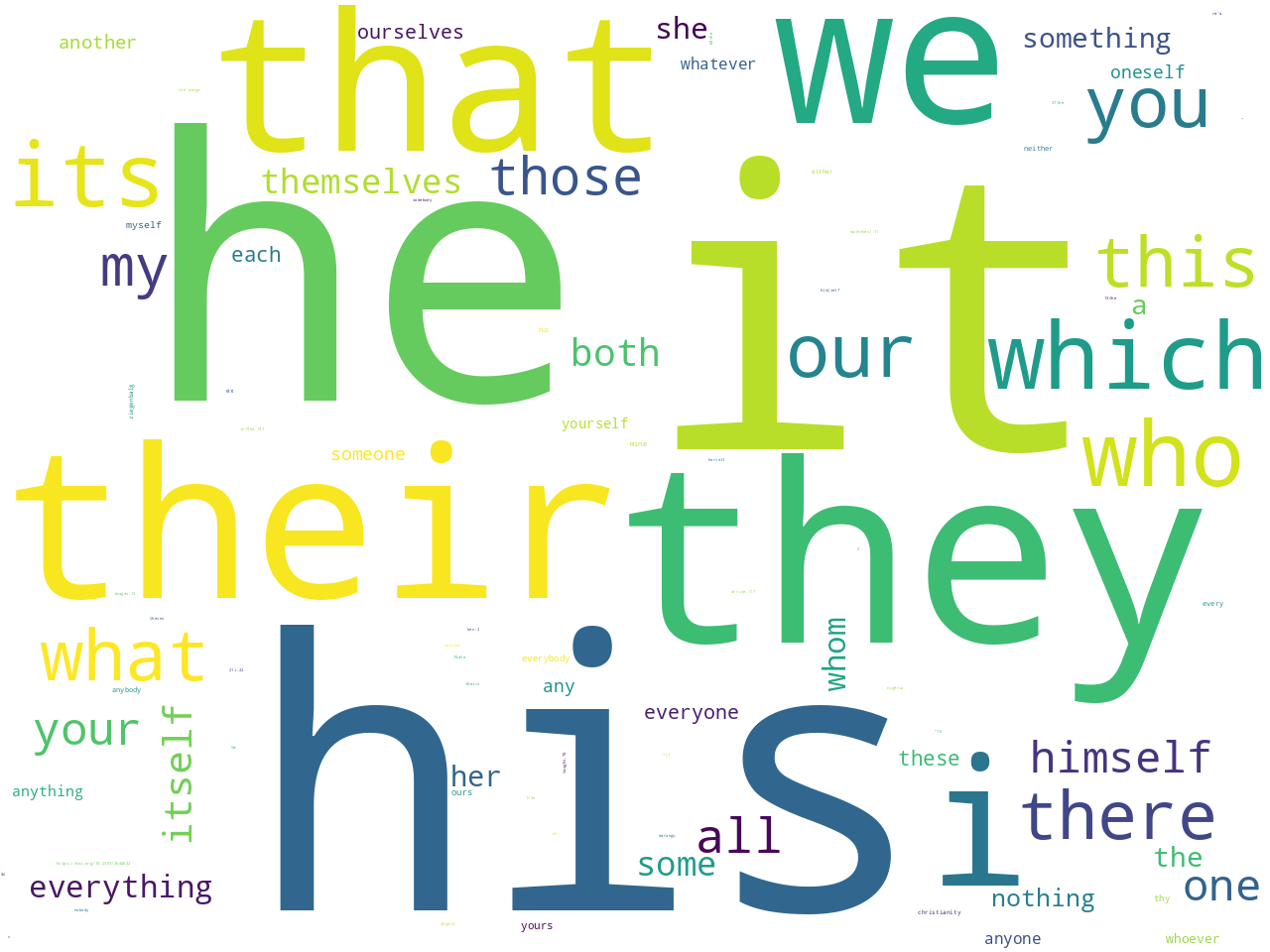 pos-pronoun