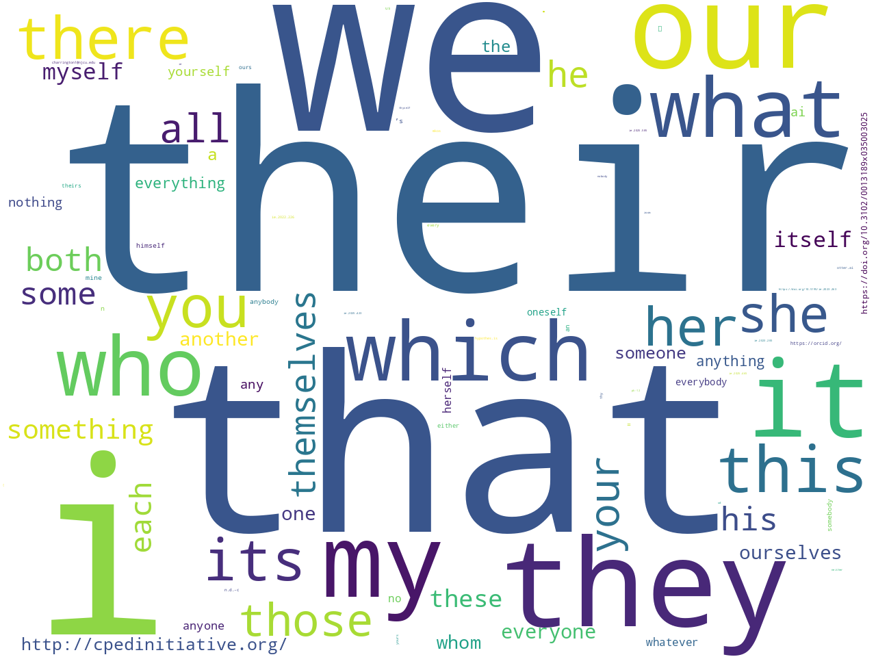pos-pronoun